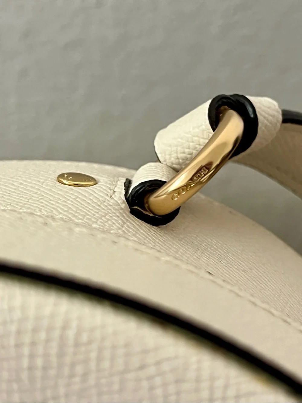 Coach Jordyn Leather Backpack in White Chalk (Style No. 76624)